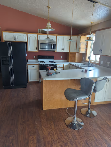 Before — kitchen — Foley, MN remodel by Simply Enhanced Homes